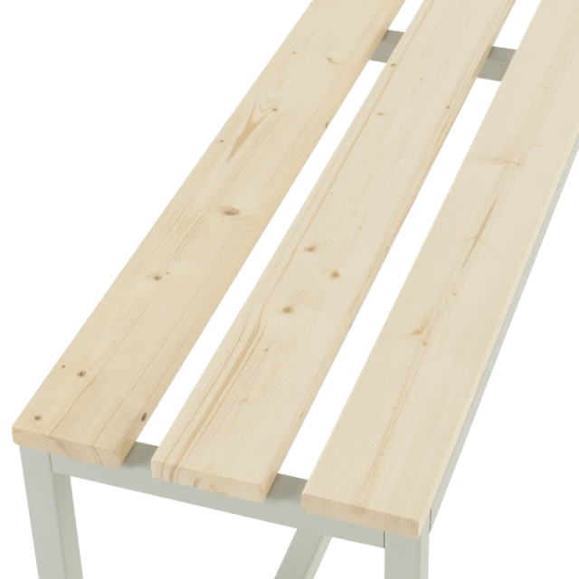 Dressing room bench Carmen CR-1050 J - 151 - gray