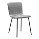 Dining chair CLUN - light gray