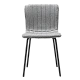 Dining chair CLUN - light gray