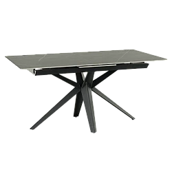 Extendable dining table ZORY - gray