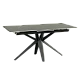 Extendable dining table ZORY - gray