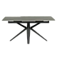 Extendable dining table ZORY - gray
