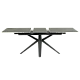 Extendable dining table ZORY - gray