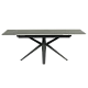 Extendable dining table ZORY - gray