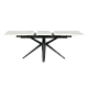 Extendable dining table ZORY - white