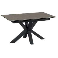 Extendable dining table STARGARD X - beige