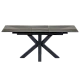 Extendable dining table STARGARD X - walnut