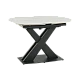 KARLINO extendable dining table - white