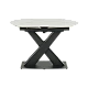 KARLINO extendable dining table - white