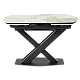 Extendable dining table DIGORA L NEW - gray / white