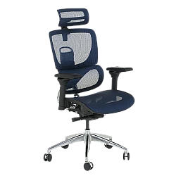 Ergonomic chair CALGARY - blue