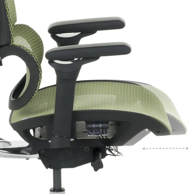 Ergonomic chair CALGARY - green