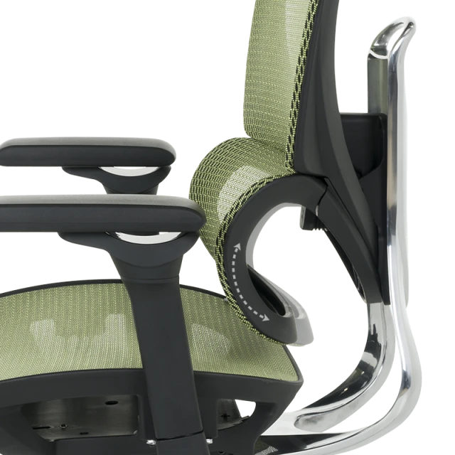 Ergonomic chair CALGARY - green