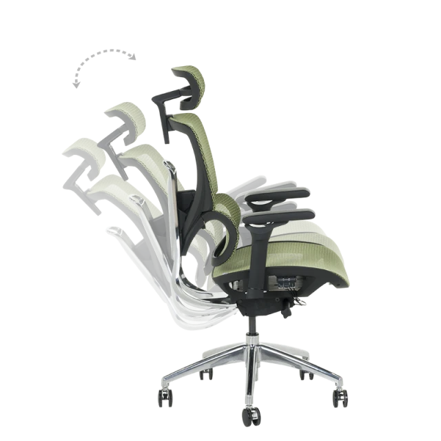 Ergonomic chair CALGARY - blue