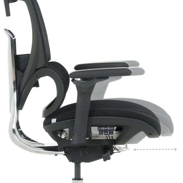 Ergonomic chair GANDER - black