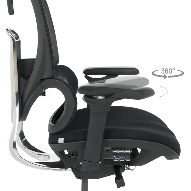 Ergonomic chair GANDER - black