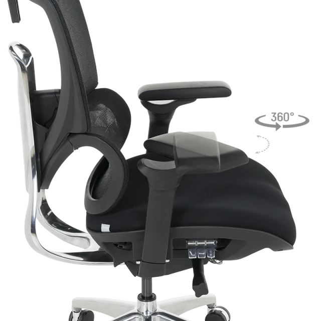 Ergonomic chair GANDER - black