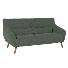ZONGO three-seater sofa - butter green