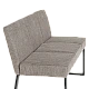 Kitchen bench HANAM - beige B 34