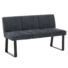 Kitchen bench HANAM - dark gray R 16