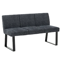 Kitchen bench HANAM - dark gray R 16