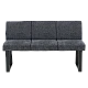 Kitchen bench HANAM - dark gray R 16