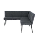 Kitchen corner OSAN - dark gray R 16