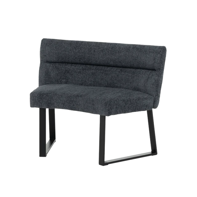 Kitchen sofa module GUMI - dark gray R 16