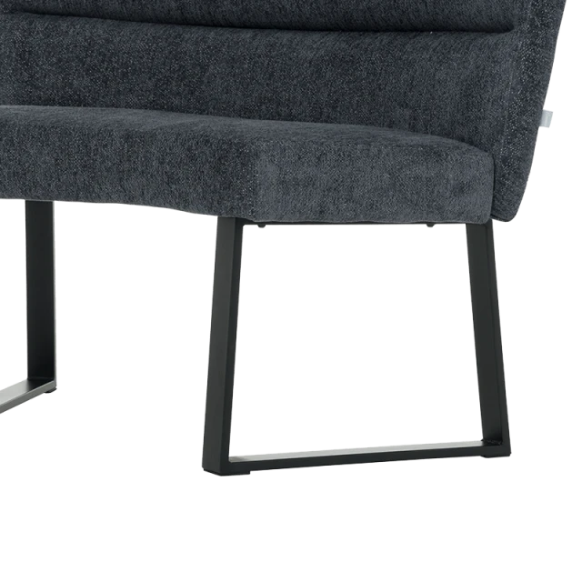 Kitchen sofa module GUMI - dark gray R 16