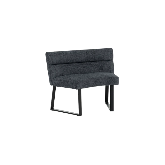 Kitchen sofa module GUMI - dark gray R 16
