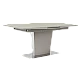 Extendable dining table DUBROVNIK - cappuccino