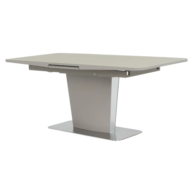 Extendable dining table DUBROVNIK - cappuccino