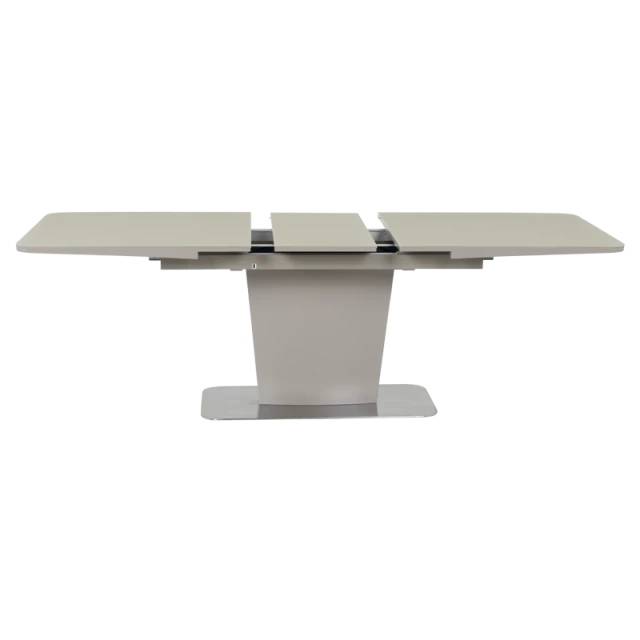 Extendable dining table DUBROVNIK - cappuccino