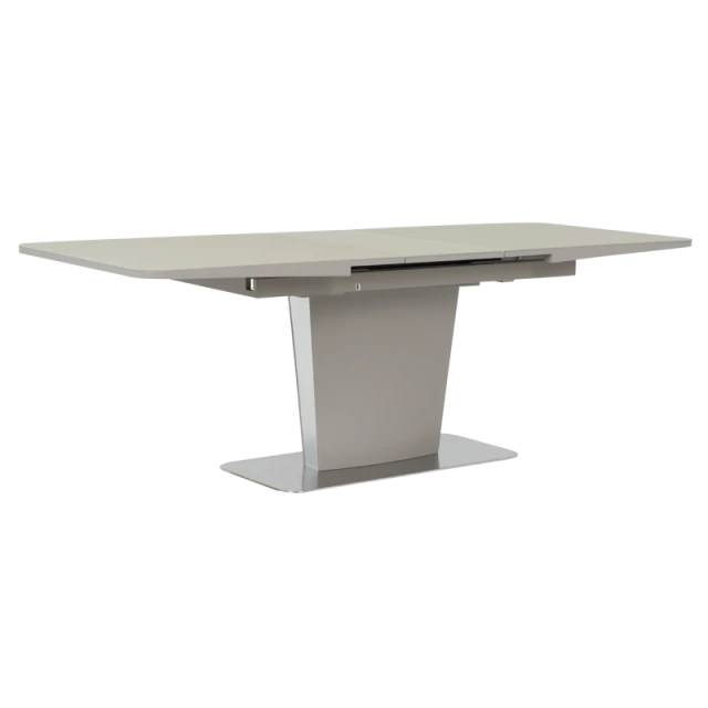 Extendable dining table DUBROVNIK - cappuccino