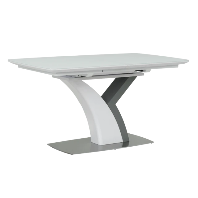 Extendable dining table OMIS - white