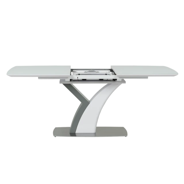 Extendable dining table OMIS - white