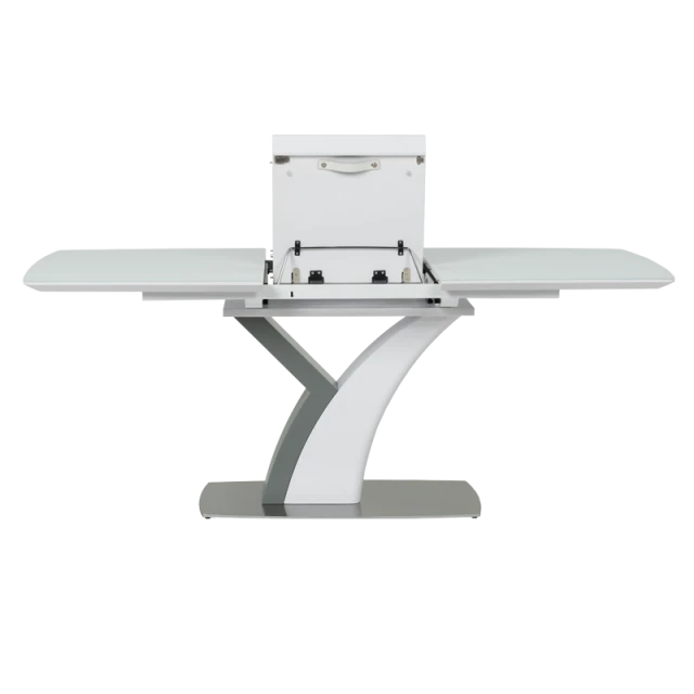 Extendable dining table OMIS - white