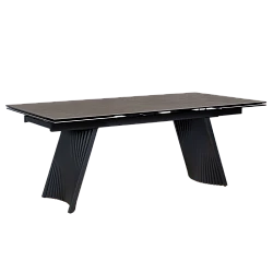 Extendable dining table KOWAL X - beige