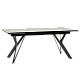 Extendable dining table MARKI - white