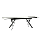 Extendable dining table MARKI - white