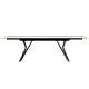 Extendable dining table MARKI - white