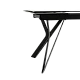 Extendable dining table MARKI - white