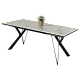 Extendable dining table MARKI - white