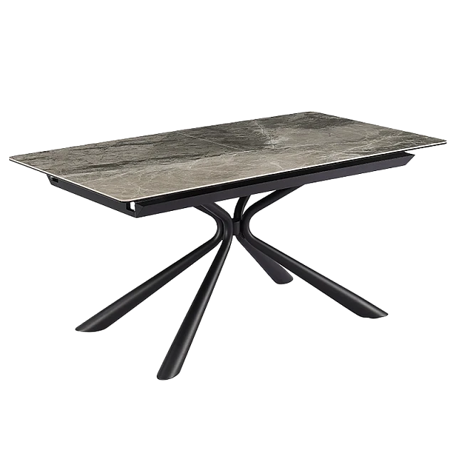 Extendable dining table KETY - gray