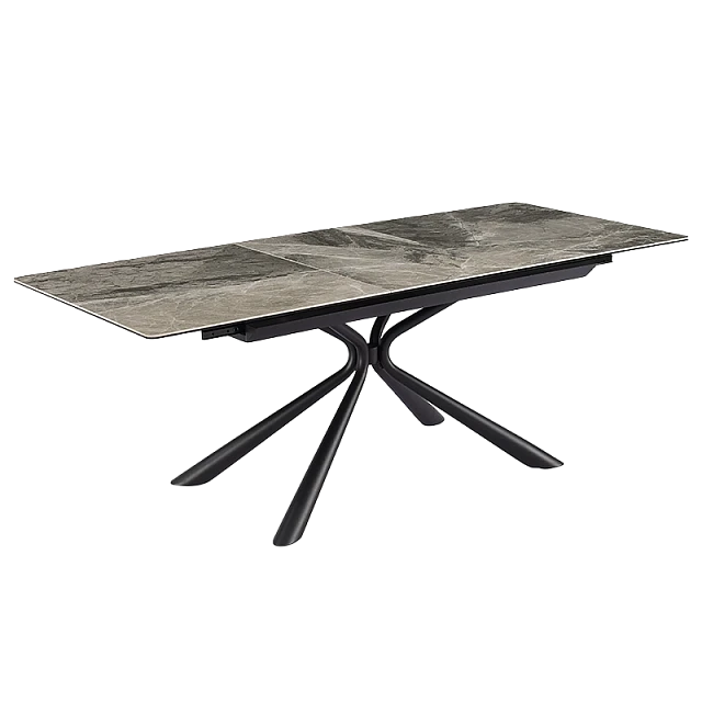 Extendable dining table KETY - gray