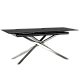 Extendable dining table KIKOL - brown