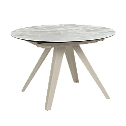 Extendable dining table BOLKOW - gray 04