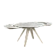 Extendable dining table BOLKOW - gray 04