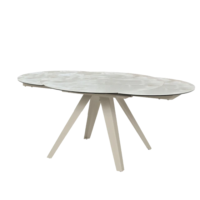 Extendable dining table BOLKOW - gray 04