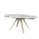 Extendable dining table BOLKOW - gray 04